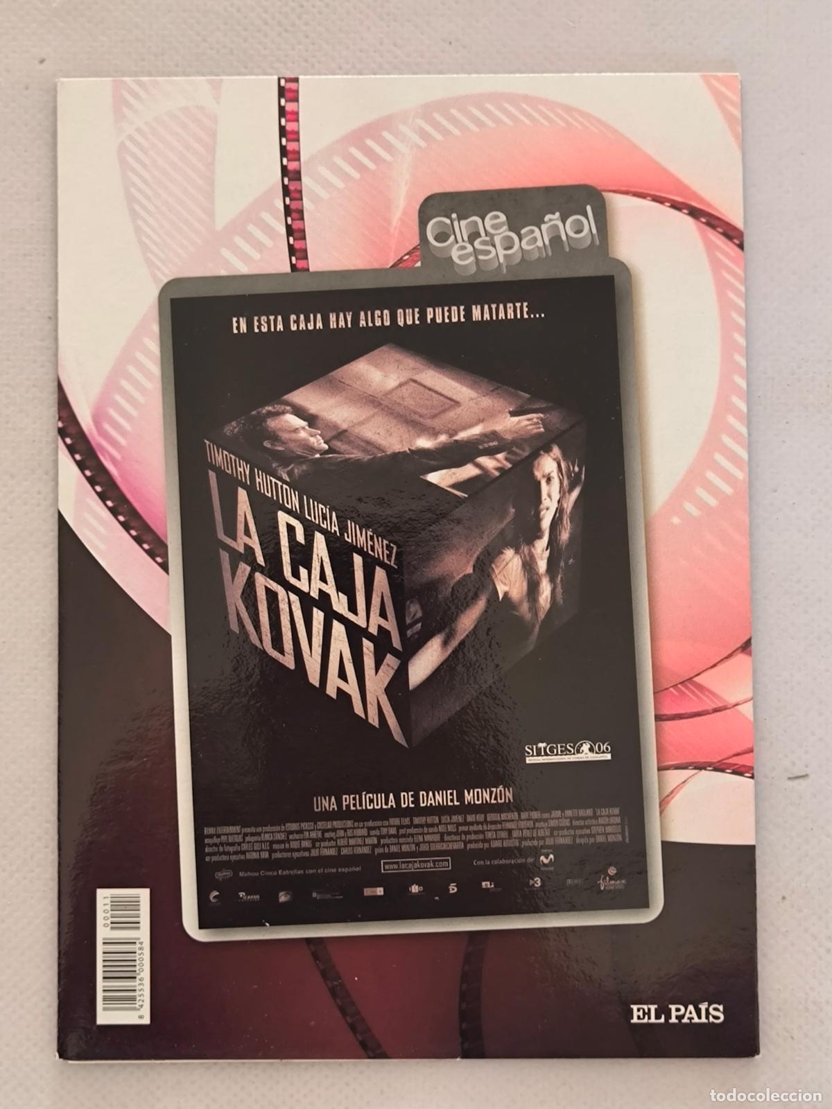 Cine: DVD LA CAJA KOVAK - FUNDA FINA CARTON (5R)