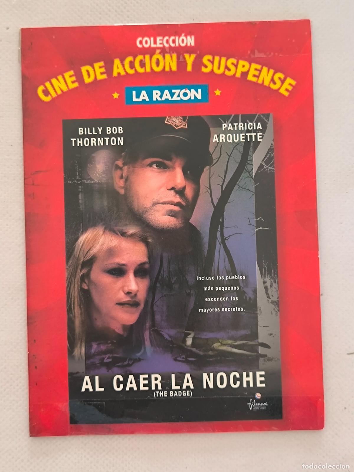 Cinema: DVD AL CAER LA NOCHE - FUNDA FINA CARTON (5R)