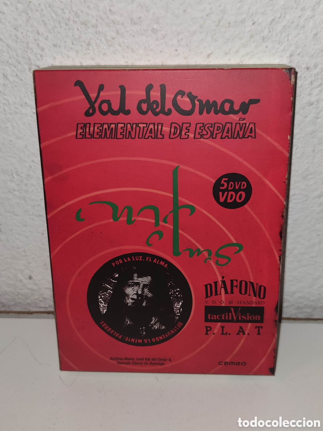 Cine: 5 Dvd + Libro - Tr&iacute;ptico elemental de Espa&ntilde;a (Jos&eacute; Val del Omar, 1995) - Digipack, edicion limitada