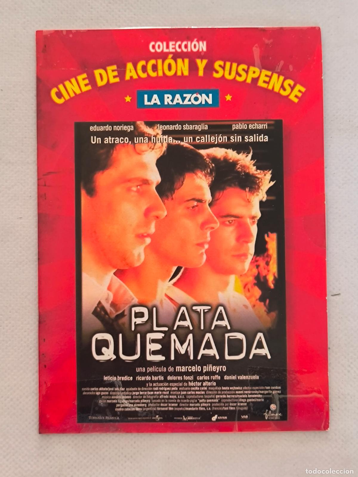 Cinema: DVD PLATA QUEMADA - FUNDA FINA CARTON (5R)
