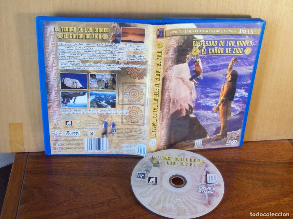 Cine: EL TESORO DE LOS DIOSES _ EL CA&Ntilde;ON DE ZION - DVD DOCUMENTALES IMAX