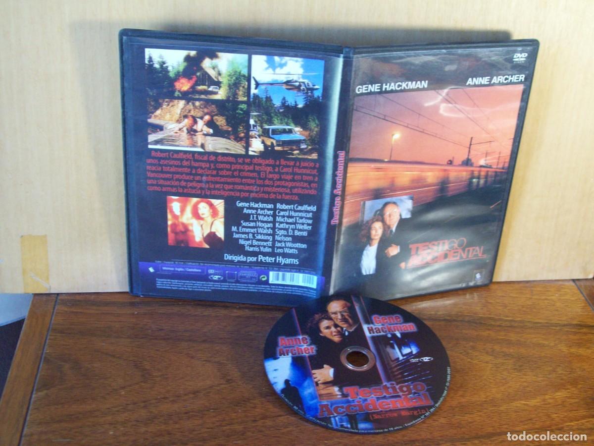 Cine: TESTIGO ACCIDENTAL - GENE HACKMAN - ANNE ARCHER - DVD CAJA FINA
