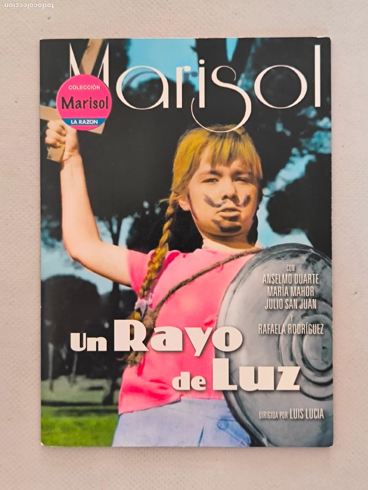 Cine: DVD UN RAYO DE LUZ - MARISOL - FUNDA FINA CARTON (5S)