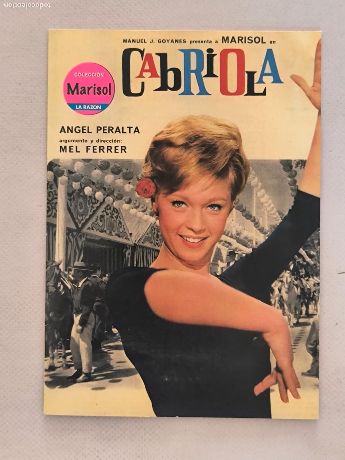 Cine: DVD CABRIOLA - MARISOL - FUNDA FINA CARTON (5S)