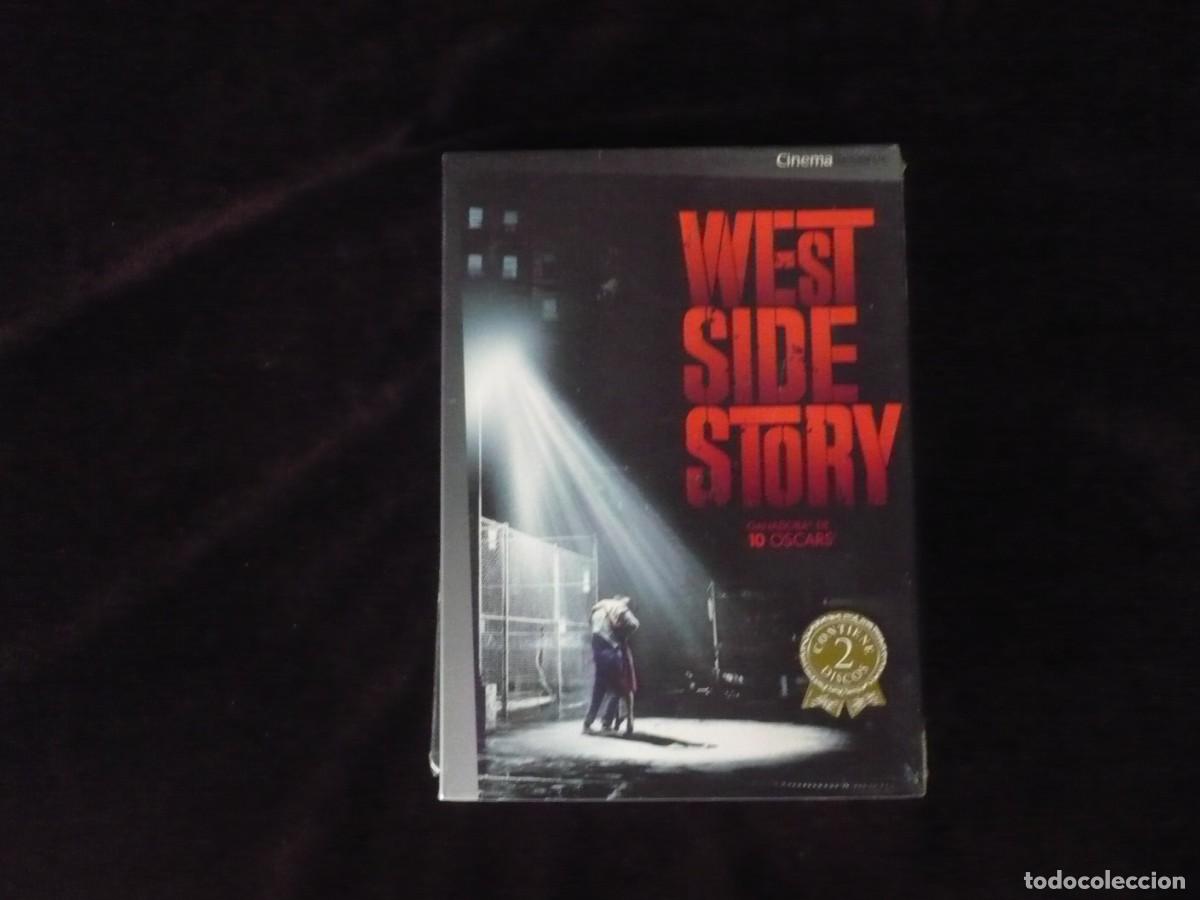 Cine: west side story - edicion especial 2 discos - dvd nuevo precintado con sobrecubierta de carton