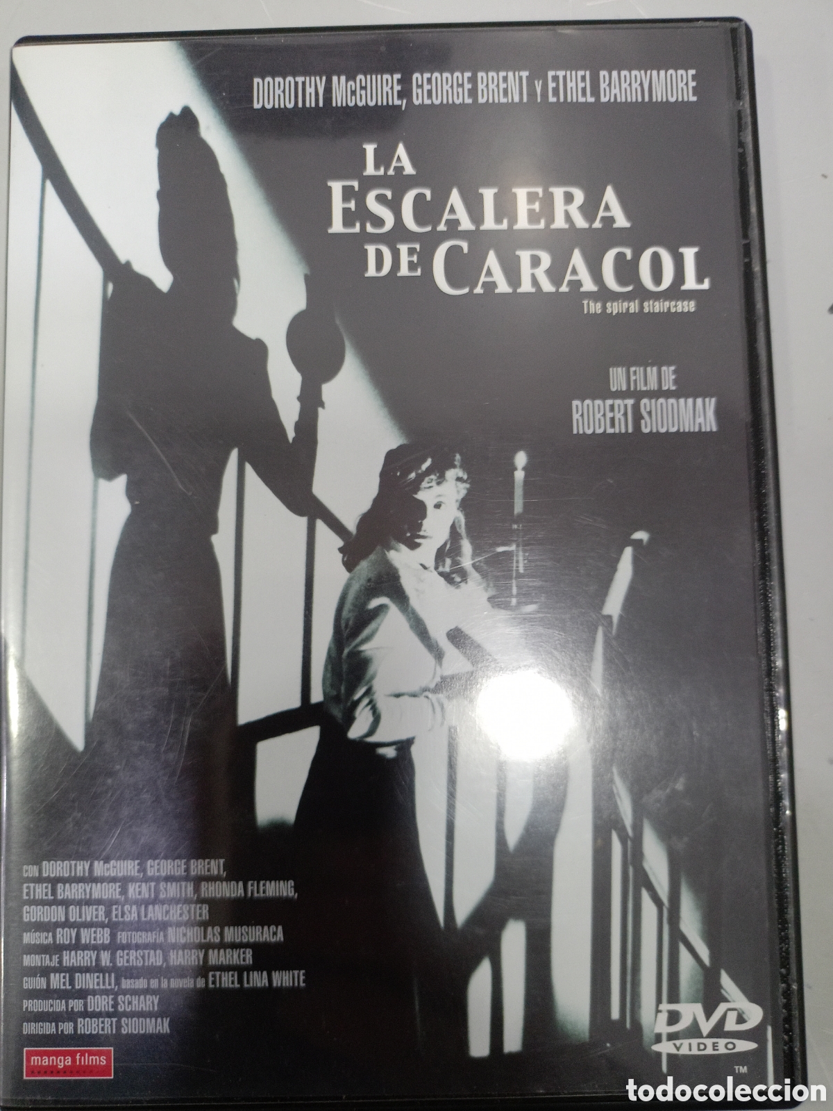 Cine: DVD escalera de caracol -