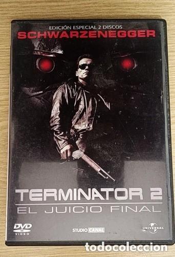 Cine: DVD - TERMINATOR 2 EL JUICIO FINAL -EDICI&Oacute;N ESPECIAL 2 DISCOS- Arnold Schwarzenegger