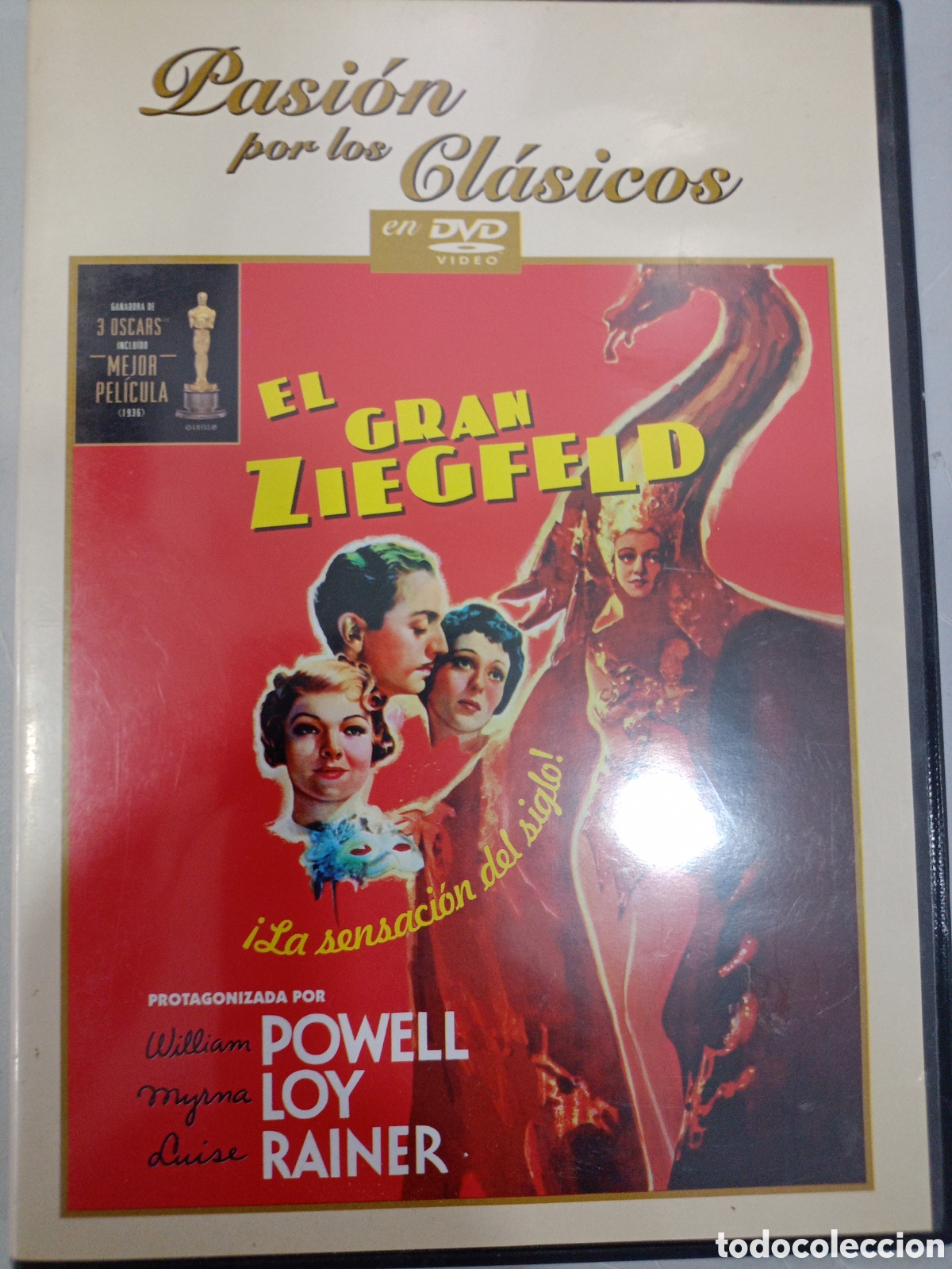 Cine: DVD El Gran ziegfeld - buen estado