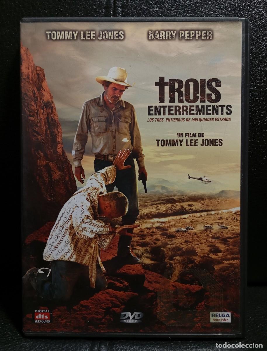 Cine: LOS TRES ENTIERROS DE MELQUIADES ESTRADA - DVD - SOLO INGLES Y FRANCES - BELGICA - TOMMY LEE JONES