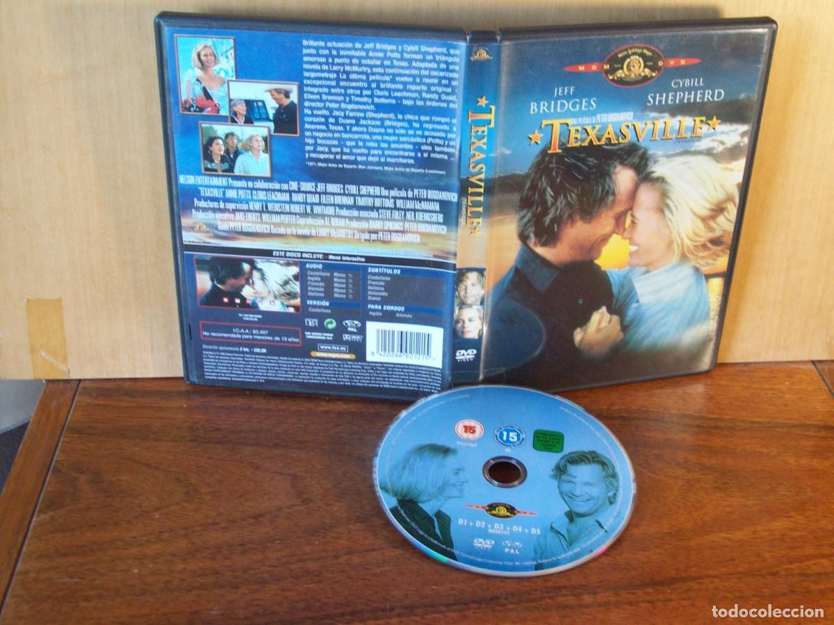 Cine: TEXASVILLE - JEFF BRIDGES - CYBILL SHEPHERD - ANNIE POTTS - CLORIS LEACHMAN - DVD