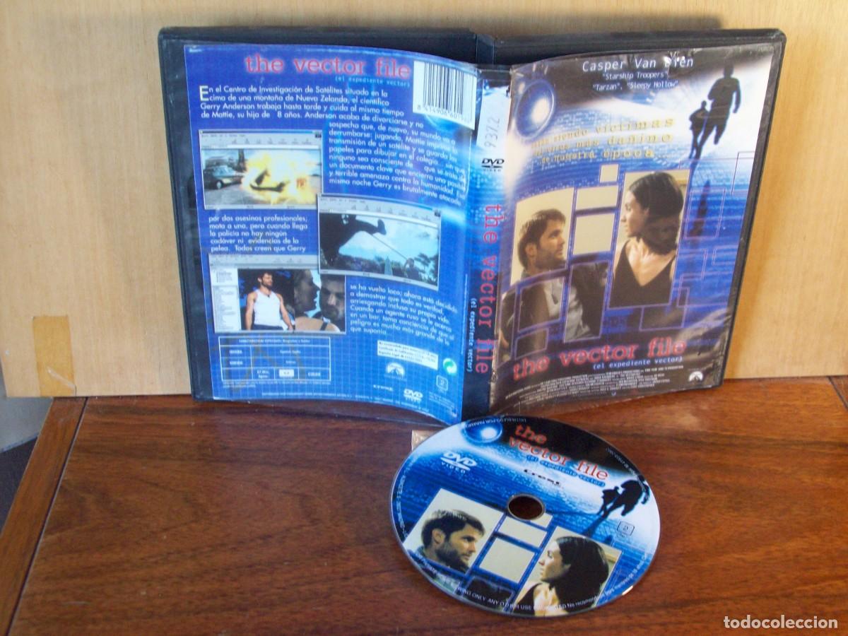 Cine: THE VECTOR FILE - CASPER VAN DIEN - CATHERINE OXENBERG - INDIA OXENBERG - DVD