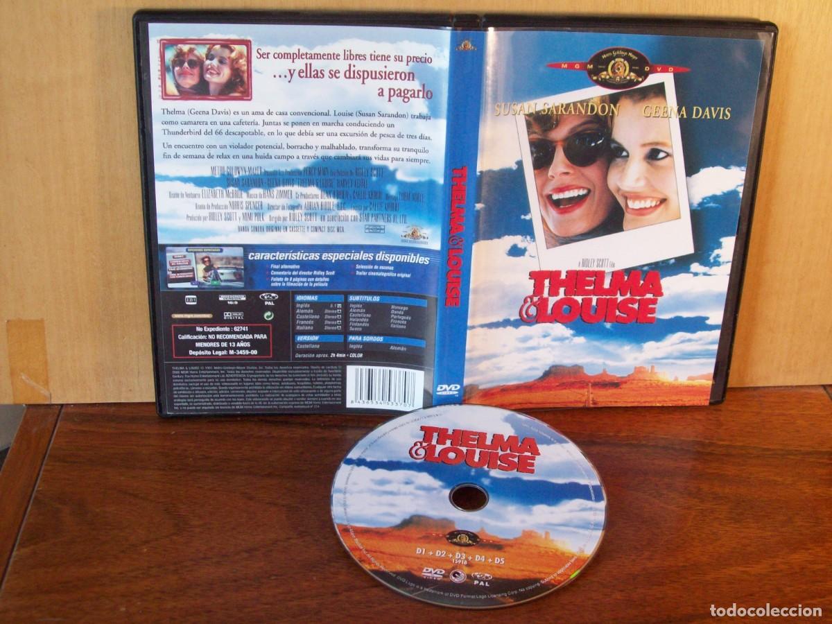 Cine: THELMA & LOUISE - SUSAN SARANDON -. GEENA DAVIS - HARVEY KEITEL - DVD