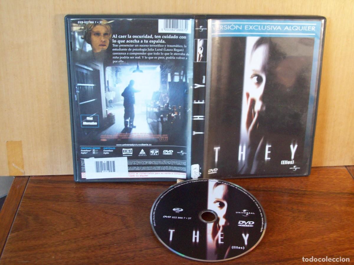 Cine: THEY - LAURA REGAN - MARC BLUCAS - DVD EDICION ALQUILER