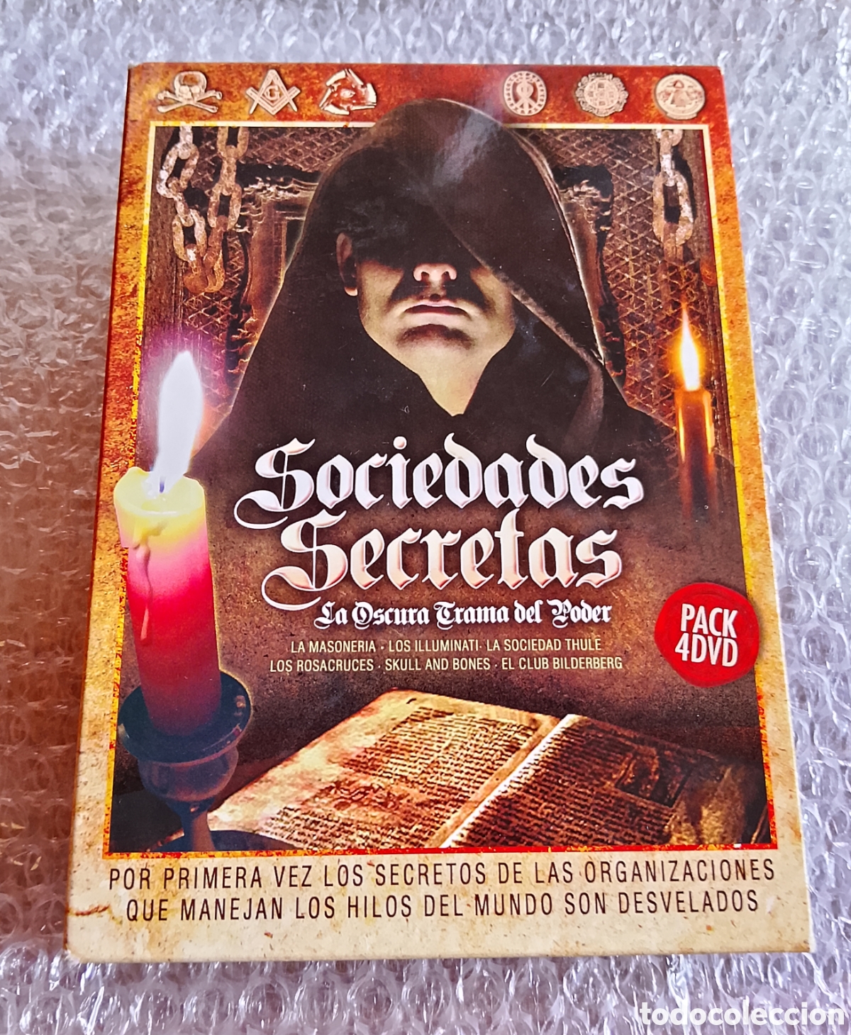 Cine: 4 x DVD Sociedades Secretas