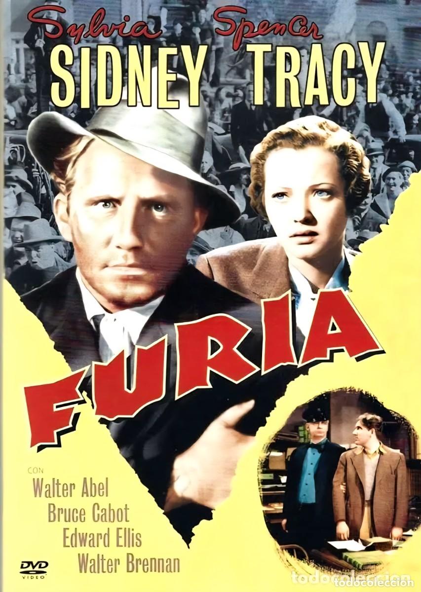 Cine: Dvd FURIA (descatalogado con SPENCER TRACY,SYLVIA SIDNEY)