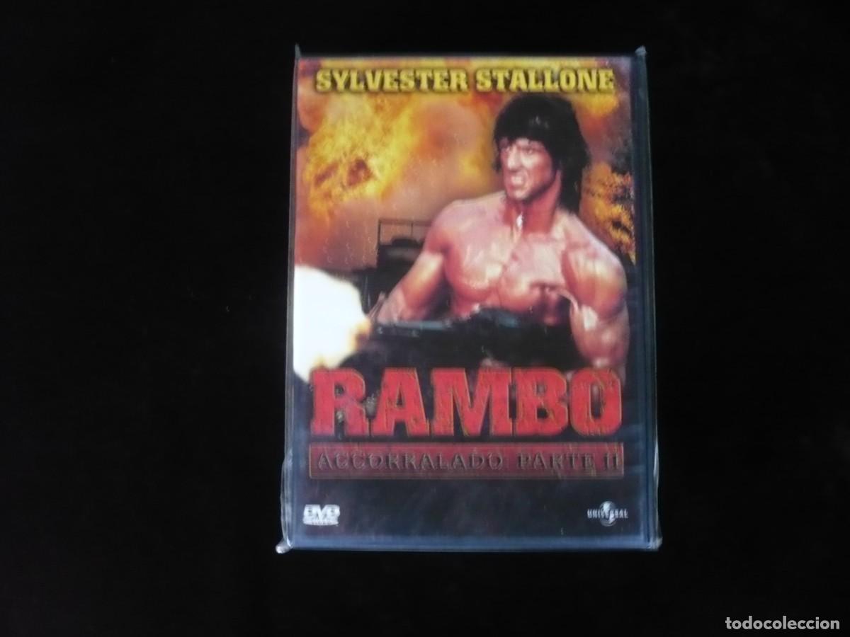 Cine: rambo acorralado - parte ii - dvd nuevo precintado