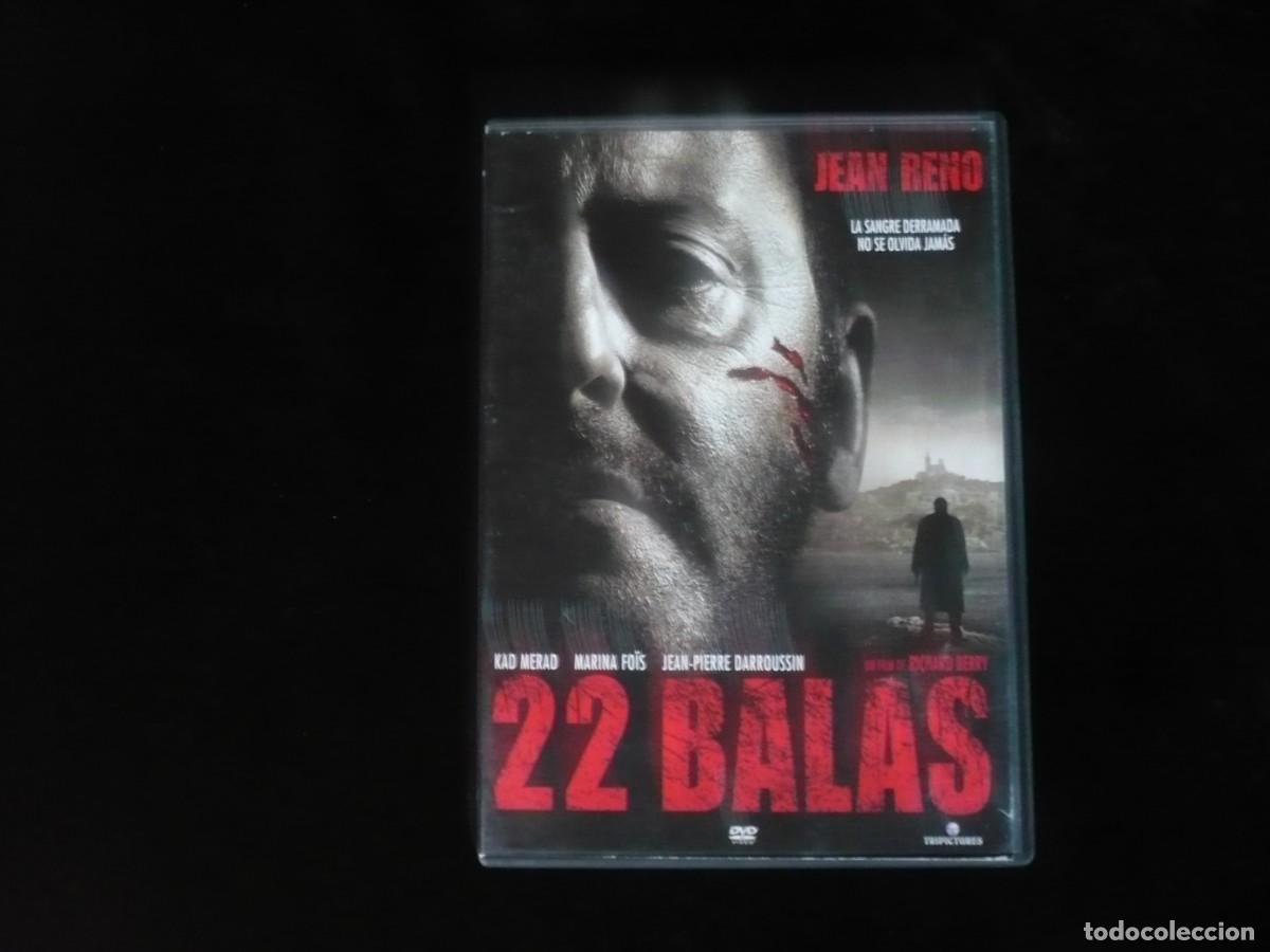 Cine: 22 balas - jean reno - dvd casi como nuevo
