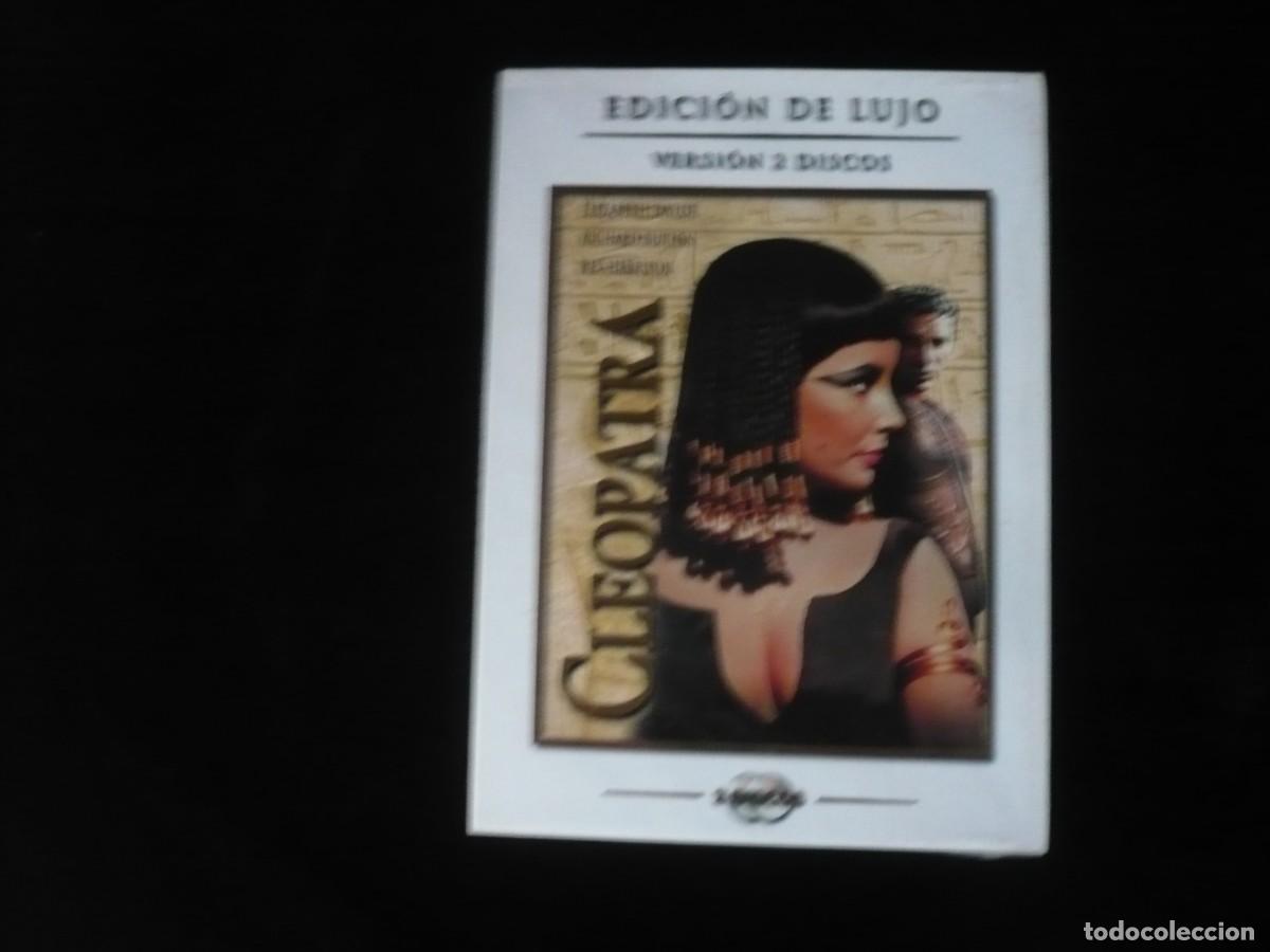 Cine: cleopatra - edicion de lujo version 2 discos - dvd nuevo precintado