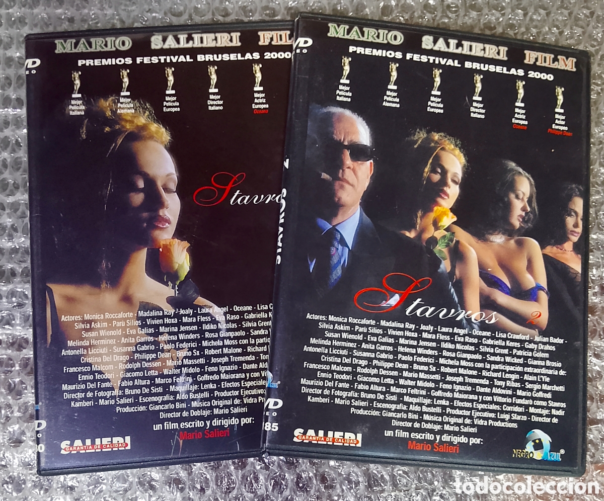 Cine: 2 x DVD Cine para Adultos Stavros 1 y 2