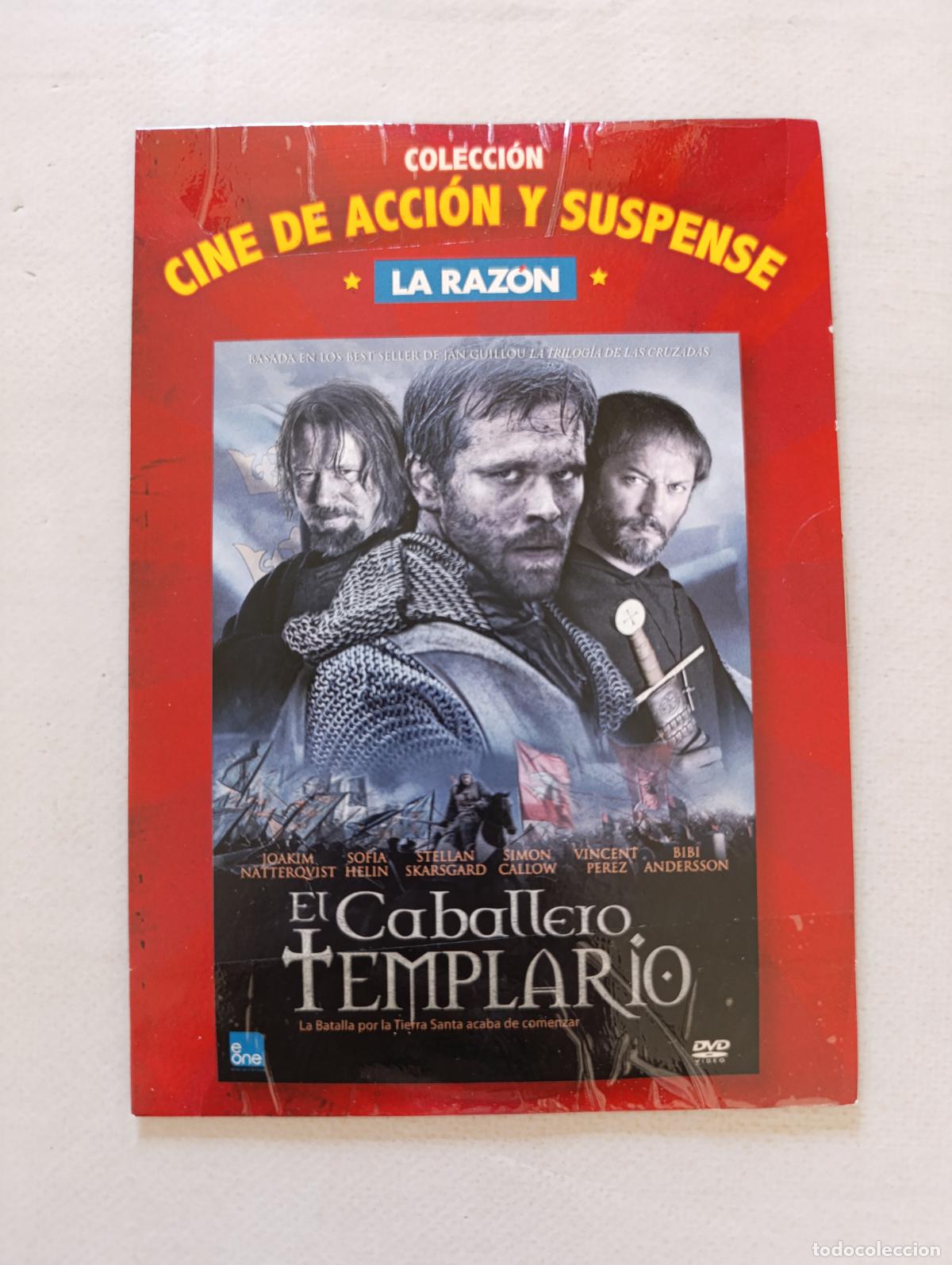 Cine: DVD EL CABALLERO TEMPLARIO - FUNDA FINA CARTON (BA)