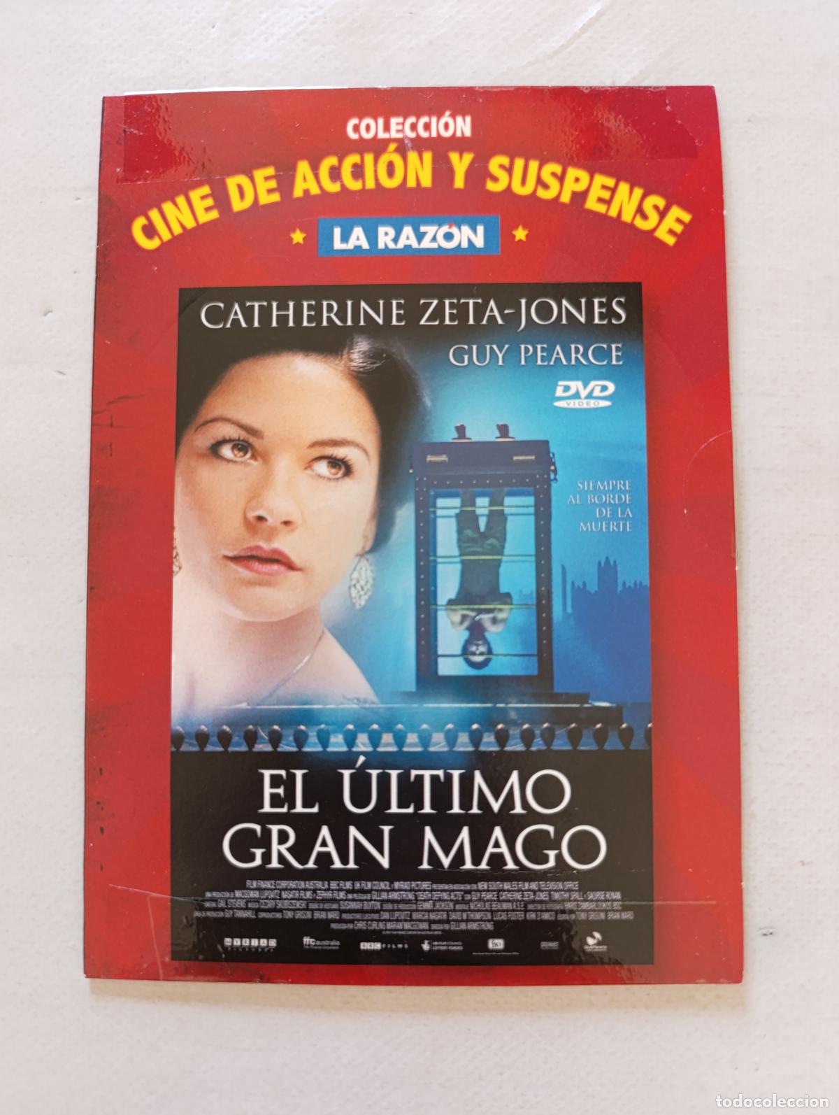 Cine: DVD EL ULTIMO GRAN MAGO - CATHERINE ZETA-JONES - FUNDA FINA CARTON (BB)