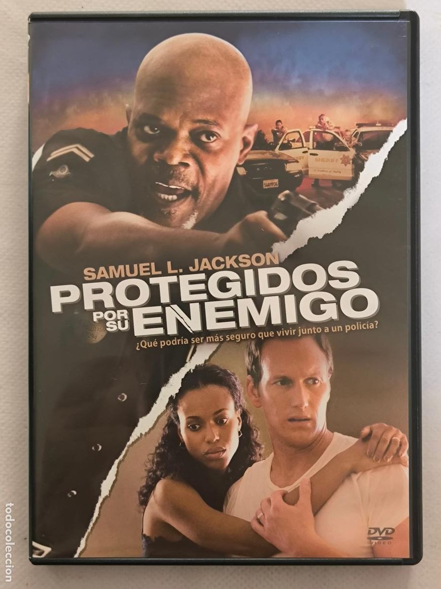 Cine: DVD PROTEGIDOS POR SU ENEMIGO - SAMUEL L. JACKSON (CX)