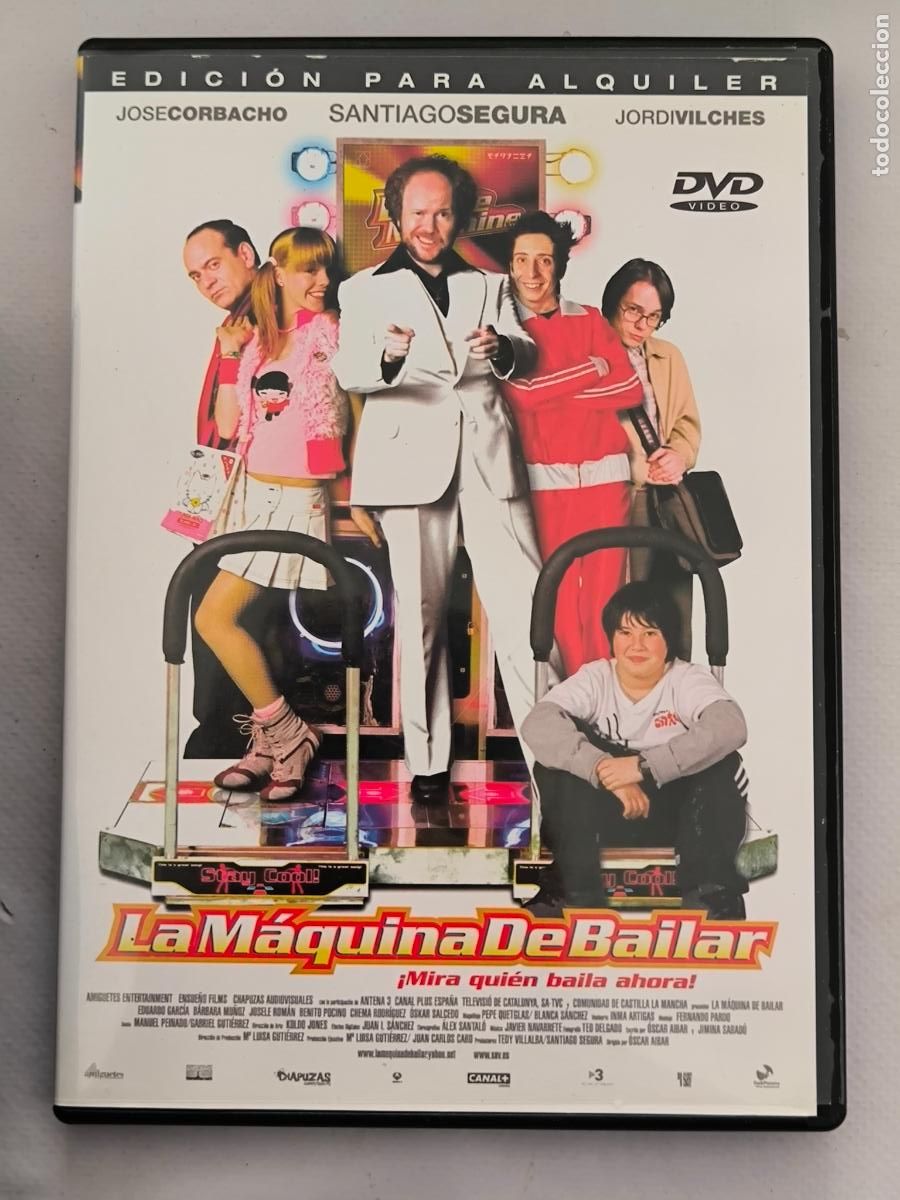 Cine: DVD LA MAQUINA DE BAILAR - EDICION DE ALQUILER - SANTIAGO SEGURA - LEER DESCRIPCION (CM)