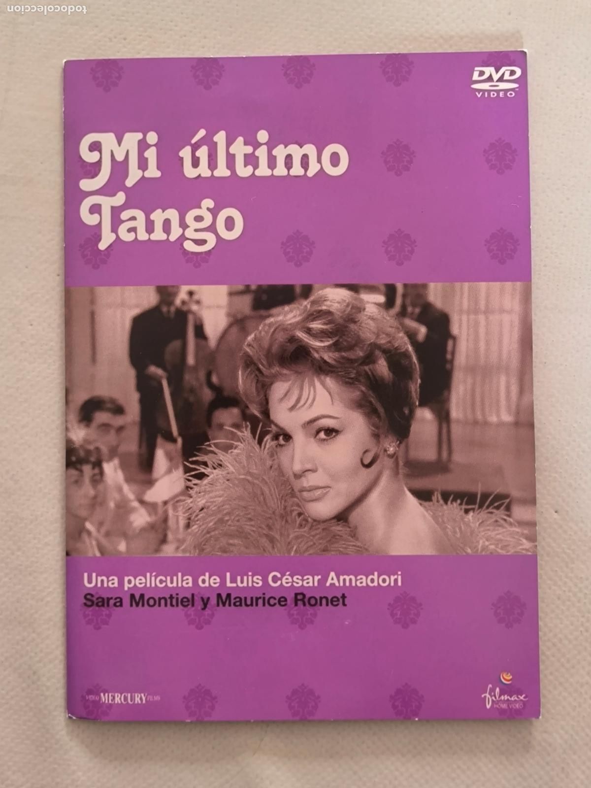 Cine: DVD MI ULTIMO TANGO - SRA MONTIEL - FUNDA FINA CARTON (5U)