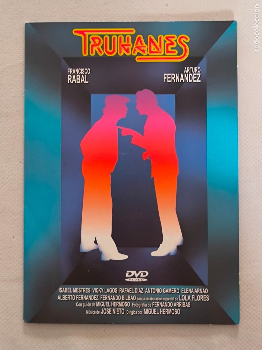 Cine: DVD TRUHANES - FRANCISCO RABAL - FUNDA FINA CARTON (5U)