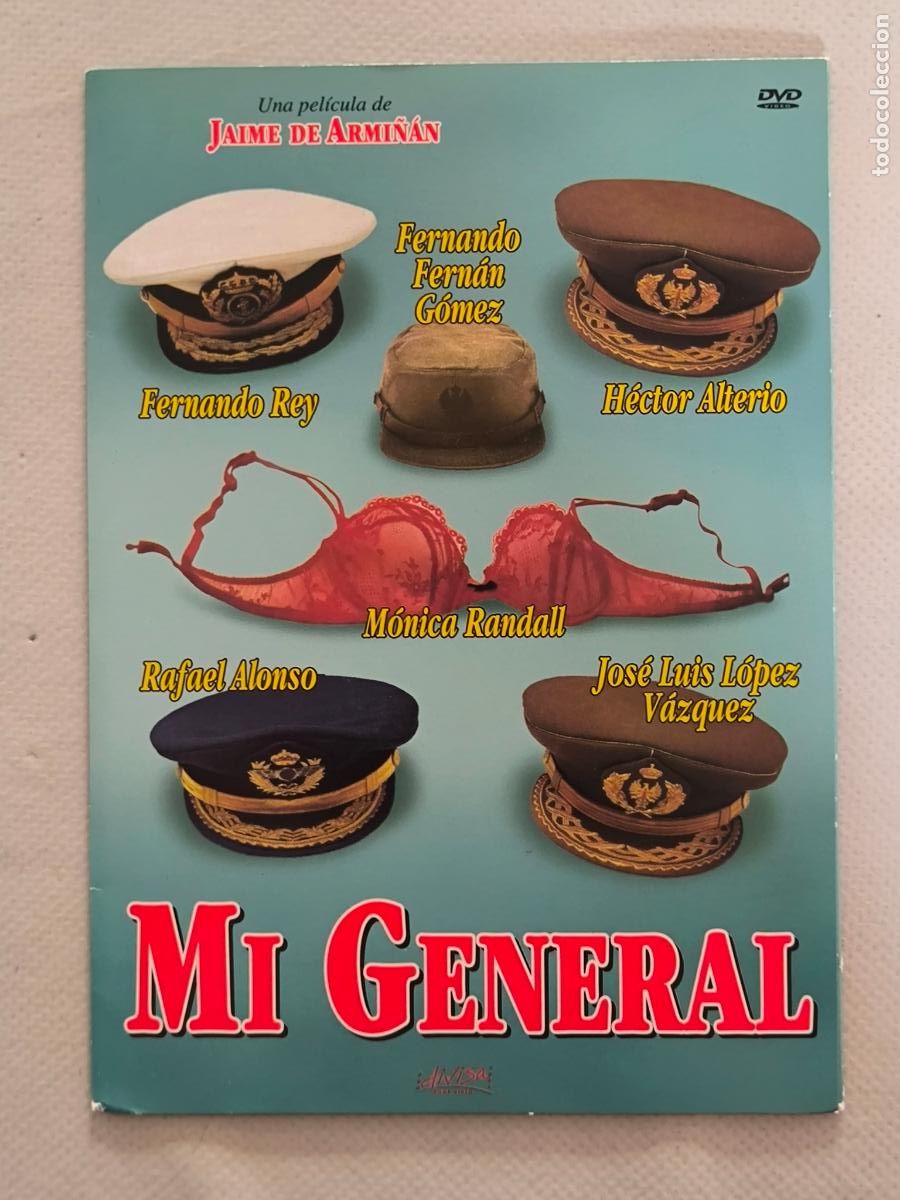 Cine: DVD MI GENERAL - FERNANDO FERNAN GOMEZ - FUNDA FINA CARTON (5V)