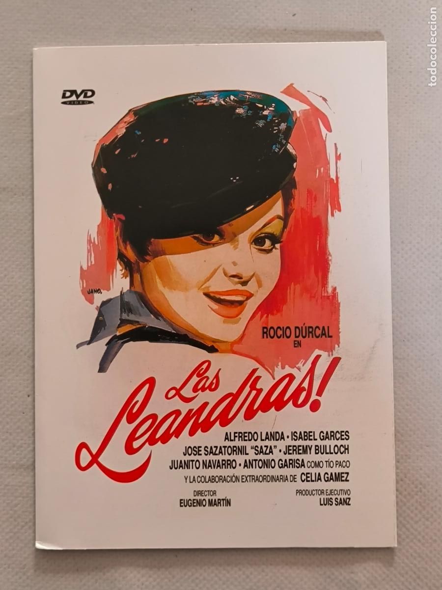 Cinema: DVD LAS LEANDRAS! - ROCIO DURCAL - FUNDA FINA CARTON (5V)