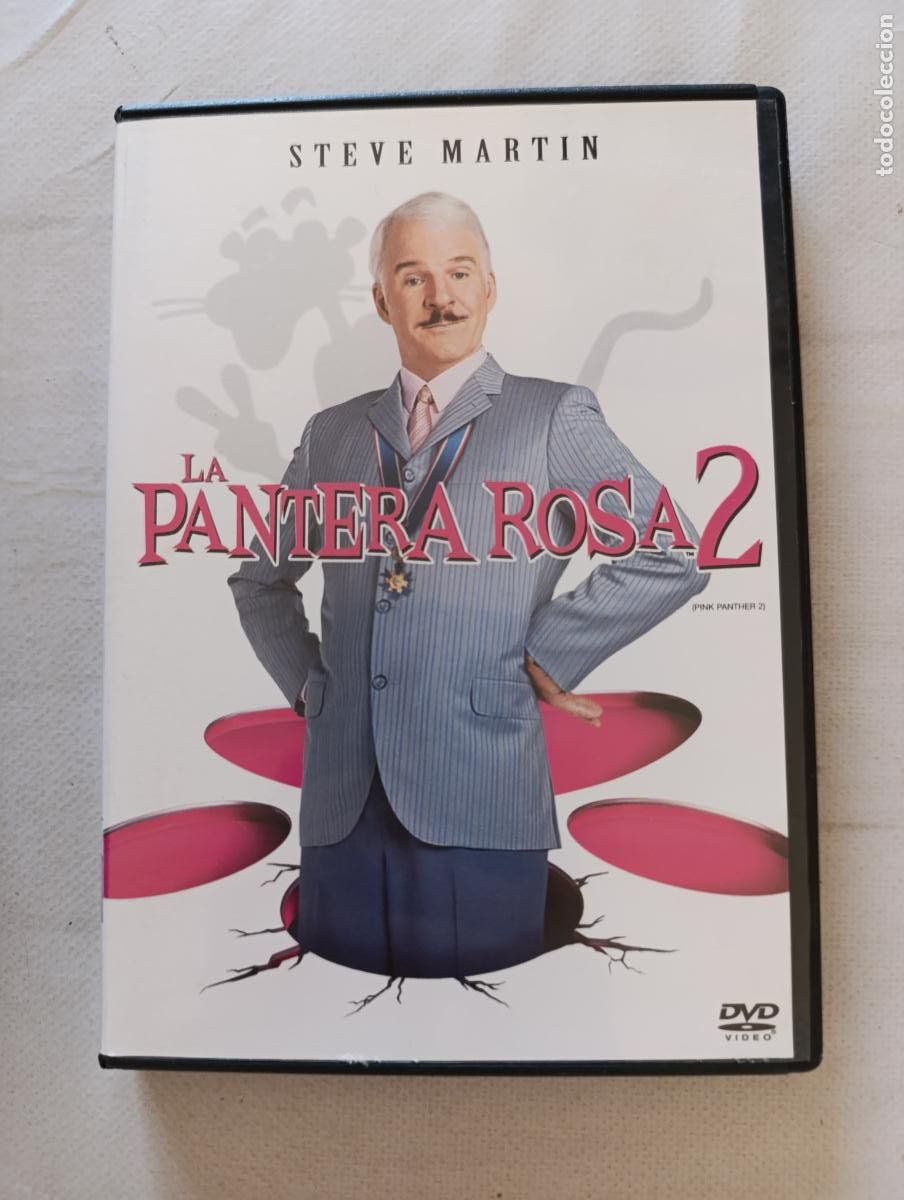 Cine: DVD LA PANTERA ROSA 2 - STEVE MARTIN (CMw)