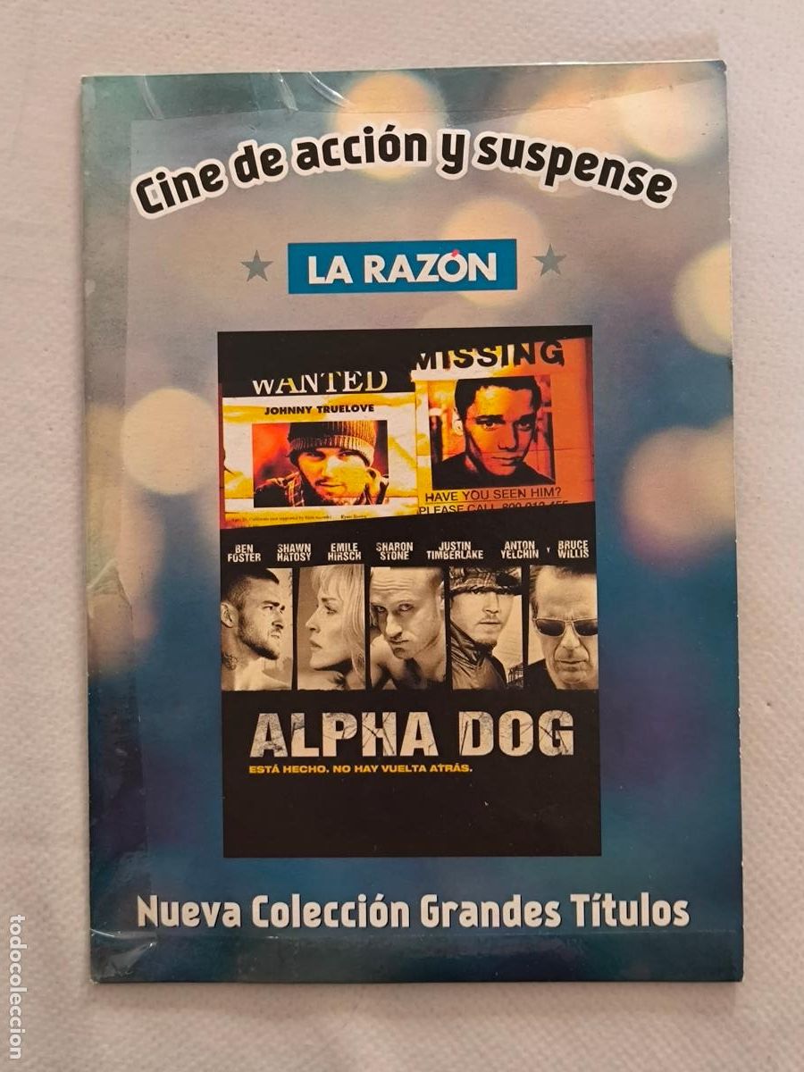 Cine: DVD ALPHA DOG - FUNDA FINA CARTON (5V)