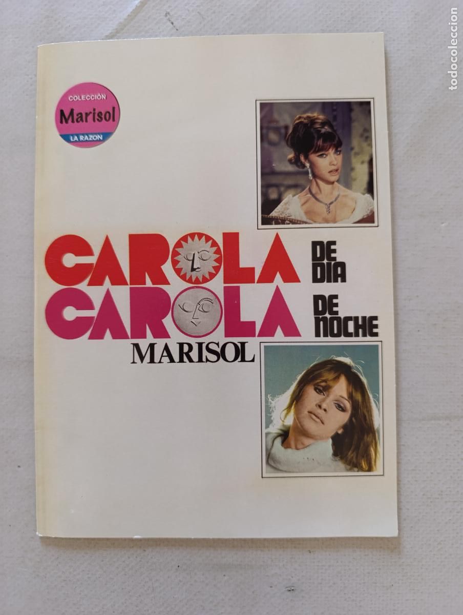 Cine: DVD CAROLA DE DIA CAROLA DE NOCHE - MARISOL - FUNDA FINA CARTON (CM1)