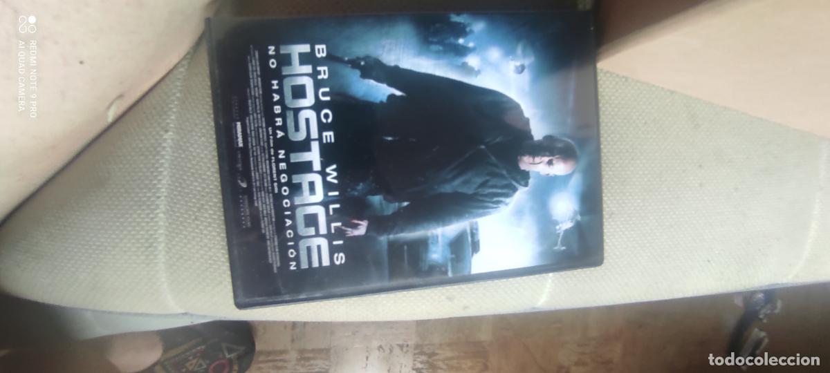 Cine: Hostage. Pel&iacute;cula/ DVD.