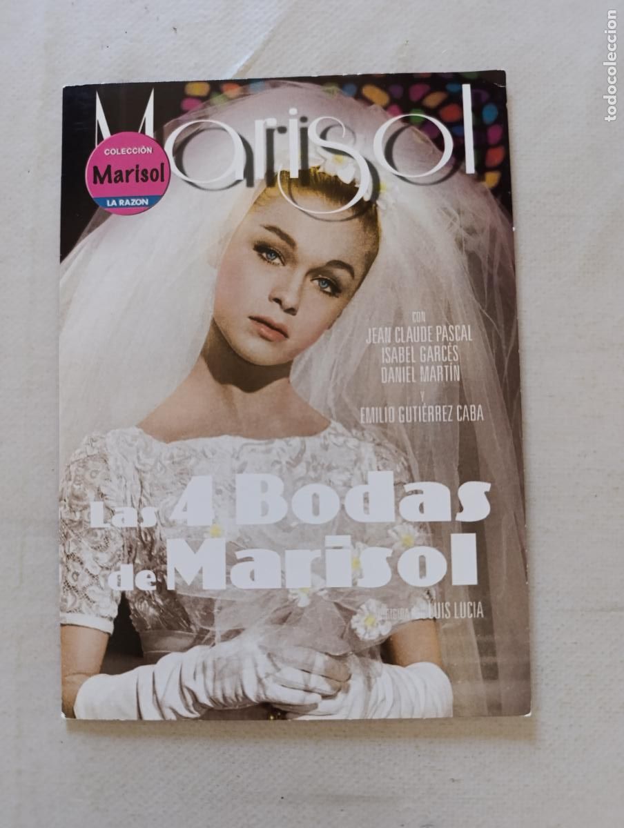 Cine: DVD LAS 4 BODAS DE MARISOL - FUNDA FINA CARTON (CM1)