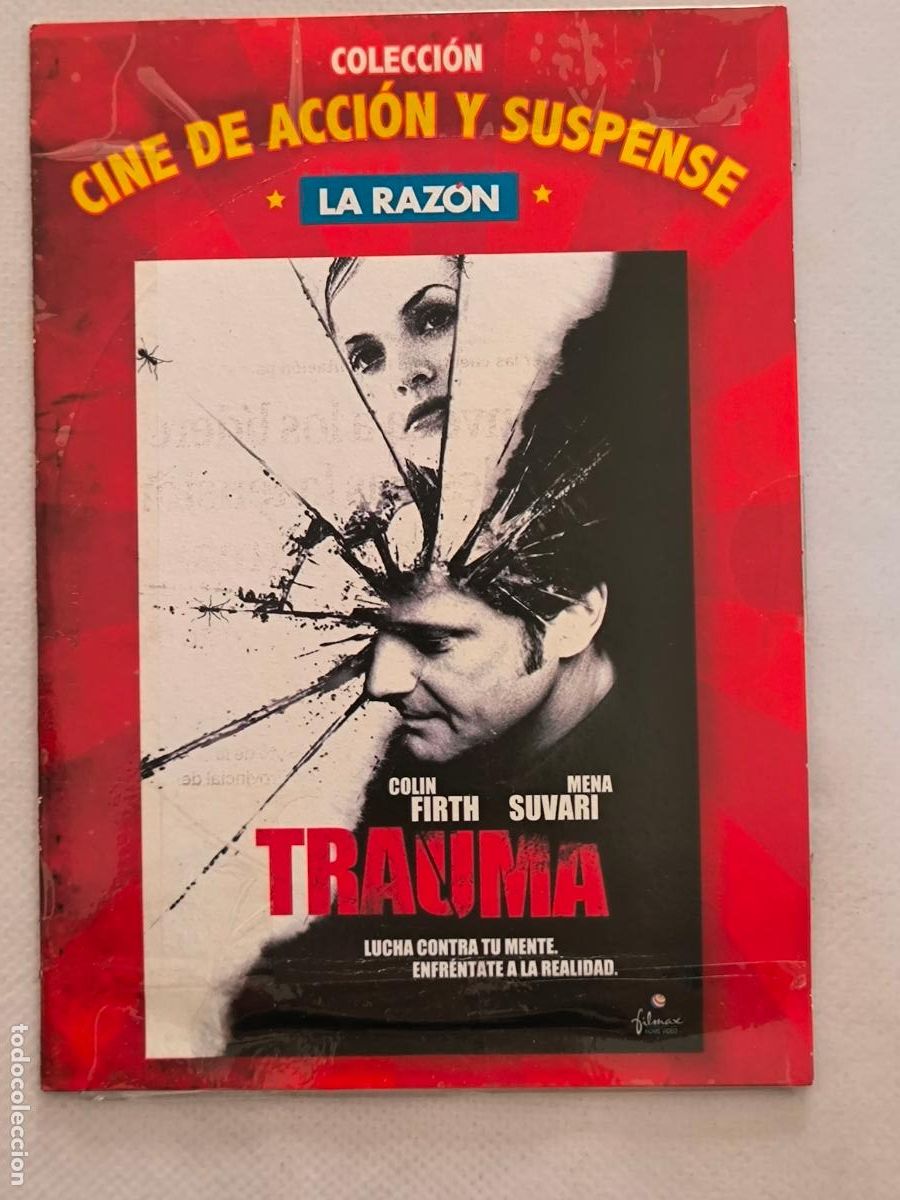 Cine: DVD TRAUMA - COLIN FIRTH - FUNDA FINA CARTON (5X)