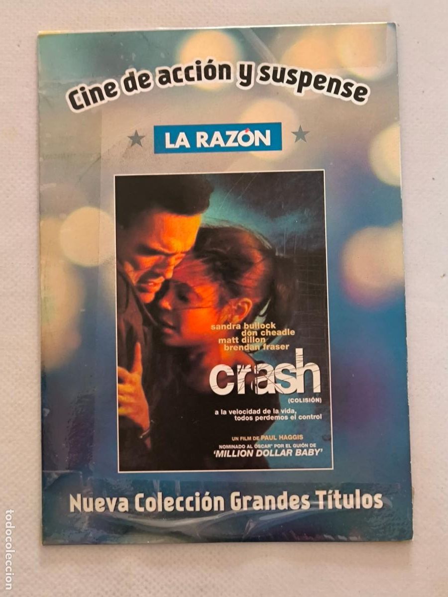 Cine: DVD CRASH - FUNDA FINA CARTON (5X)