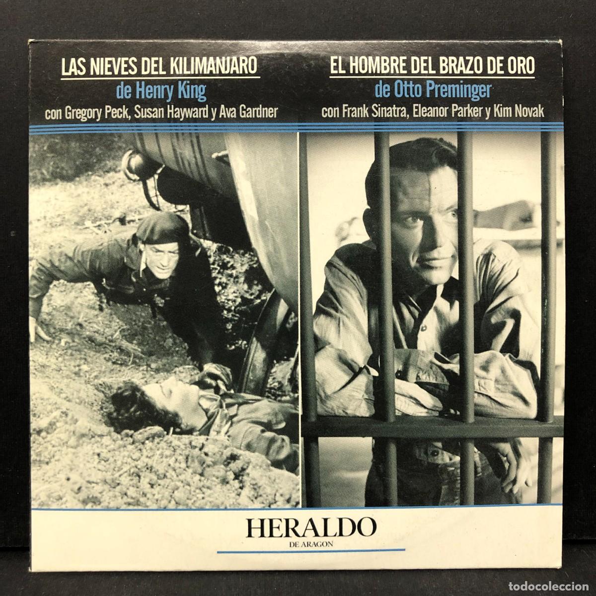 Cine: LAS NIEVES DEL KILIMANJARO, HENRY KING - EL HOMBRE DEL BRAZO DE ORO, OTTO PREMINGER - DVD / 2894