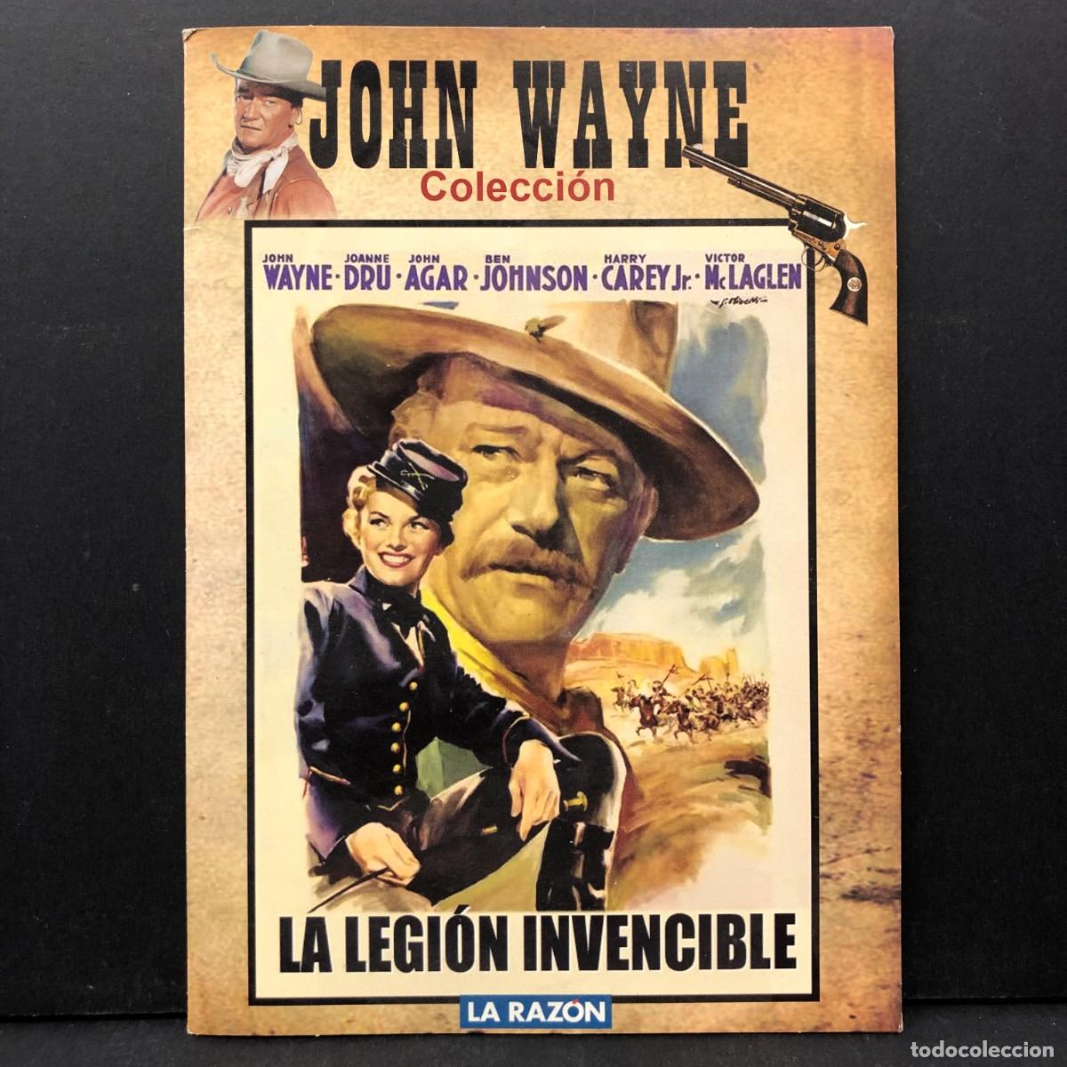 Cinema: LA LEGI&Oacute;N INVENCIBLE - COLECCI&Oacute;N JOHN WAYNE - LA RAZ&Oacute;N - 61.470 - DVD VIDEO - PELICULA / 2912