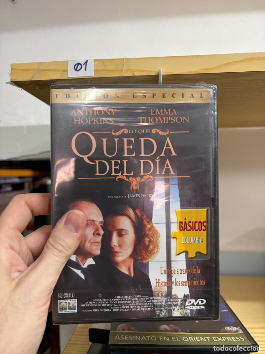 Cin&eacute;ma: 01 - pel&iacute;cula dvd original LO QUE QUEDA DEL D&Iacute;A