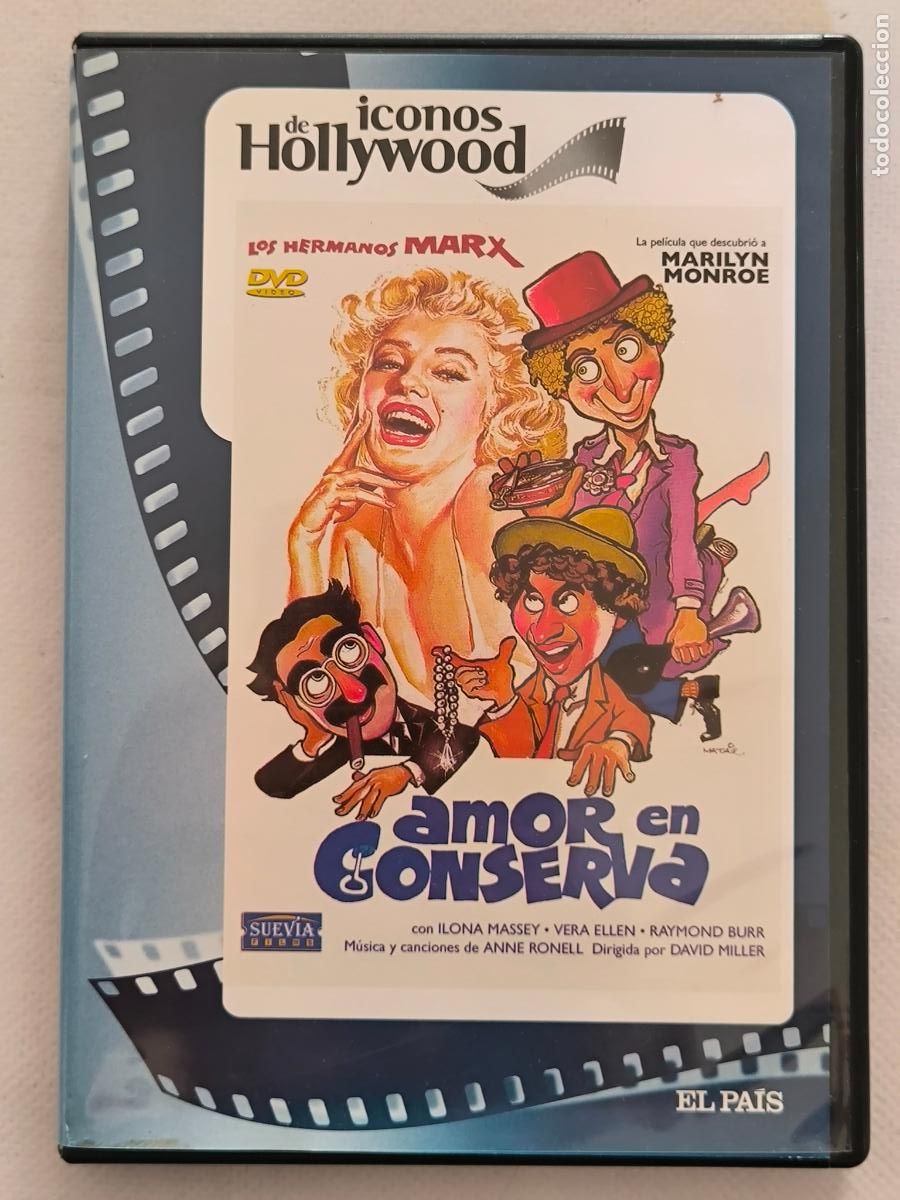 Cinema: DVD AMOR EN CONSERVA - MARILYN MONROE (CX)