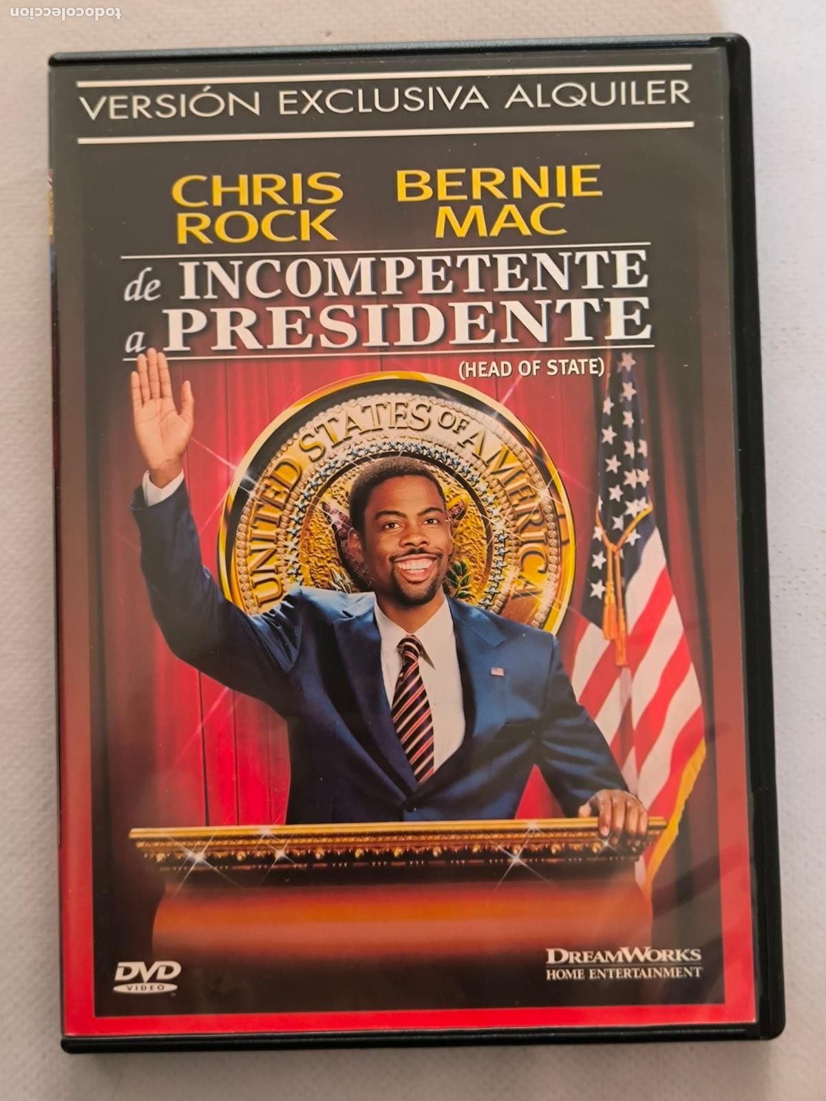 Cine: DVD DE INCOMPETENTE A PRESIDENTE - EDICION DE ALQUILER (CX)