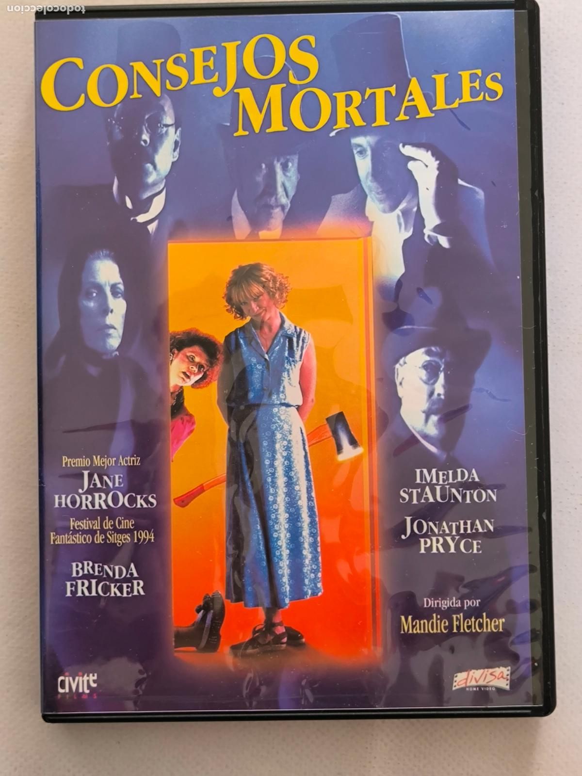 Cine: DVD CONSEJOS MORTALES - MANDIE FLETCHER (CXw)