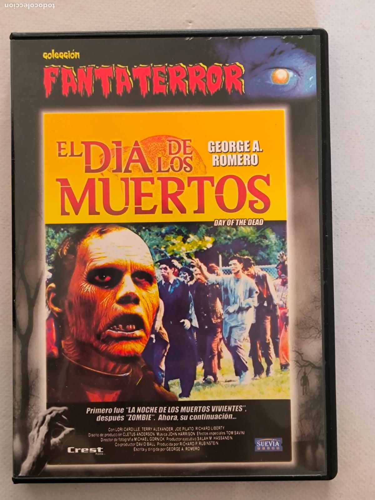 Cine: DVD EL DIA DE LOS MUERTOS - GEORGE A. ROMERO (CX)
