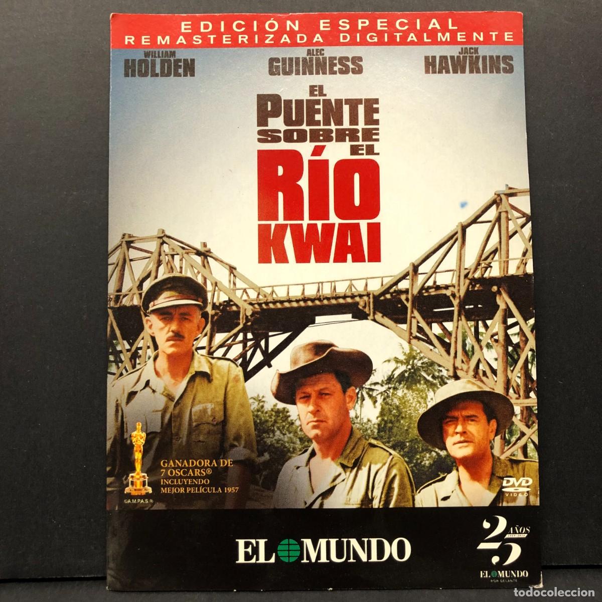 Cine: EL PUENTE SOBRE EL R&Iacute;O KWAI - DAVID LEAN - 15.680 - EL MUNDO - DVD VIDEO - PELICULA / 2922
