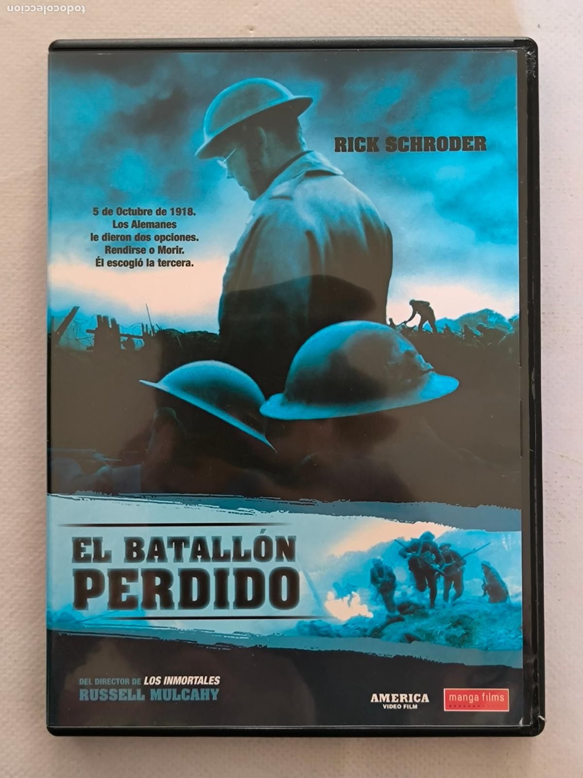 Cine: DVD EL BATALLON PERDIDO - RICK SCHRODER (CX)
