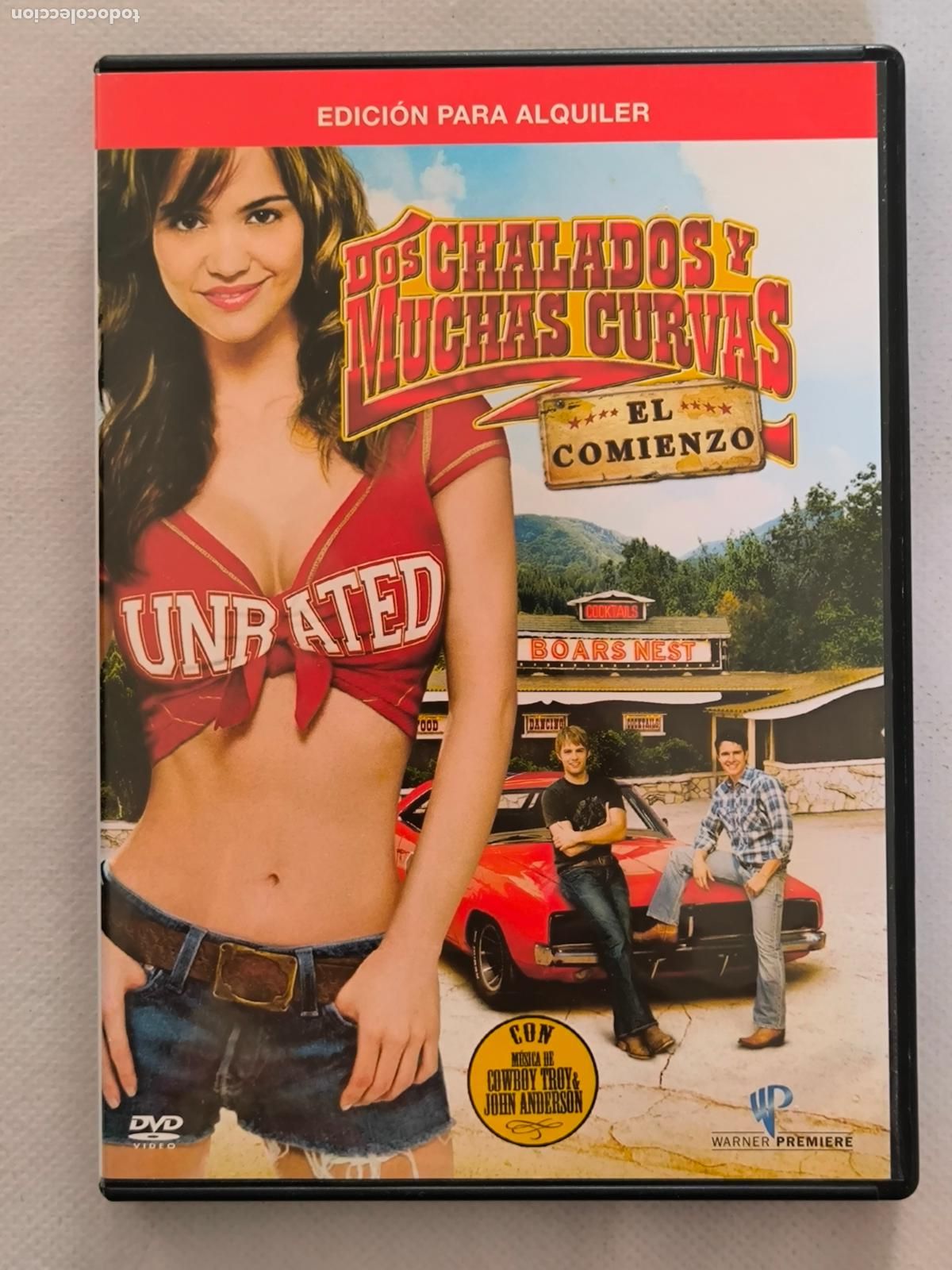 Cine: DVD DOS CHALADOS Y MUCHAS CURVAS - EL COMIENZO - EDICION DE ALQUILER (CX)