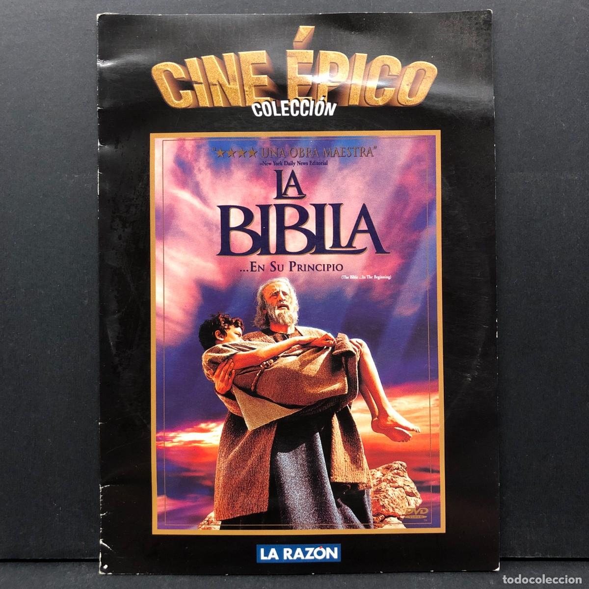Cine: LA BIBLIA ...EN SU PRINCIPIO - JOHN HUSTON - CINE &Eacute;PICO COLECCI&Oacute;N - DVD VIDEO - PELICULA / 2928
