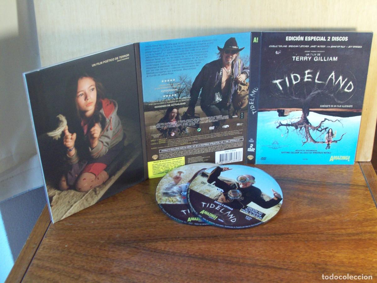 Cine: TIDELAND - JODELLE TERLAND - BRENDAN FLETCHER - JANE McTEER -DOBLE DVD ESTUCHE TAPAS DURAS